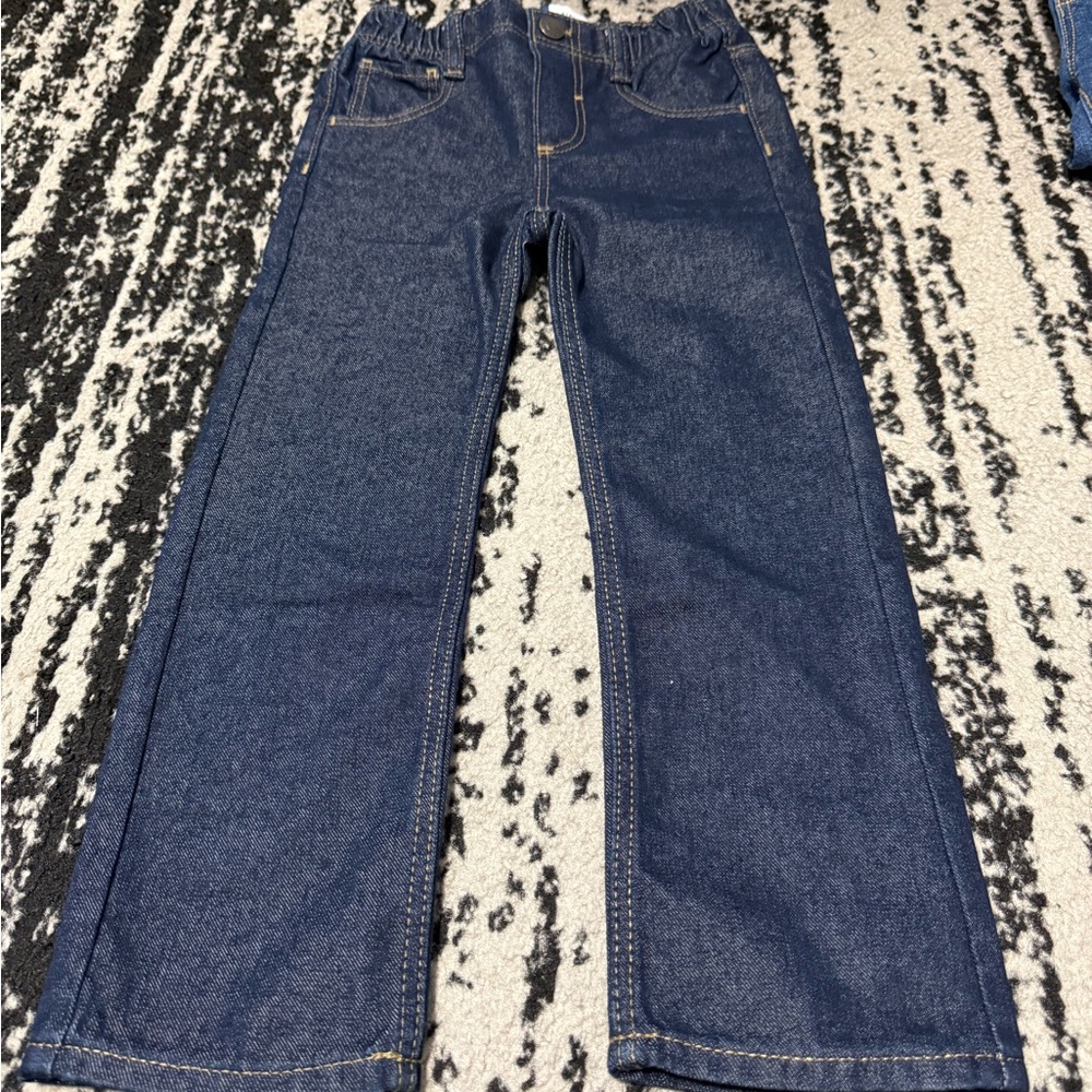 Boys Old Navy Dark Blue Straight Jeans